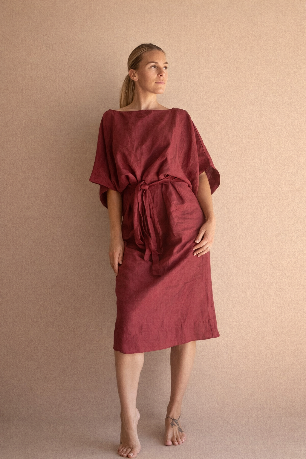 Aurora Linen Dress