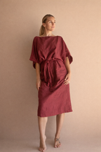 Aurora Linen Dress