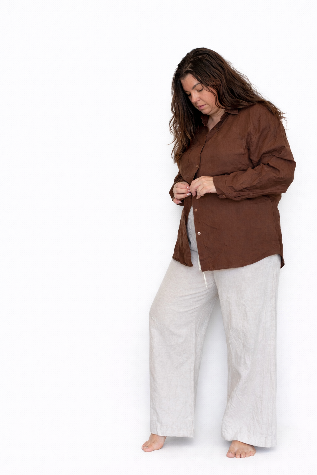 Oversized Linen Shirt