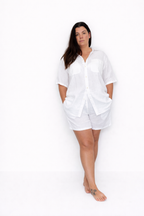 Linen Short Sleeve Set