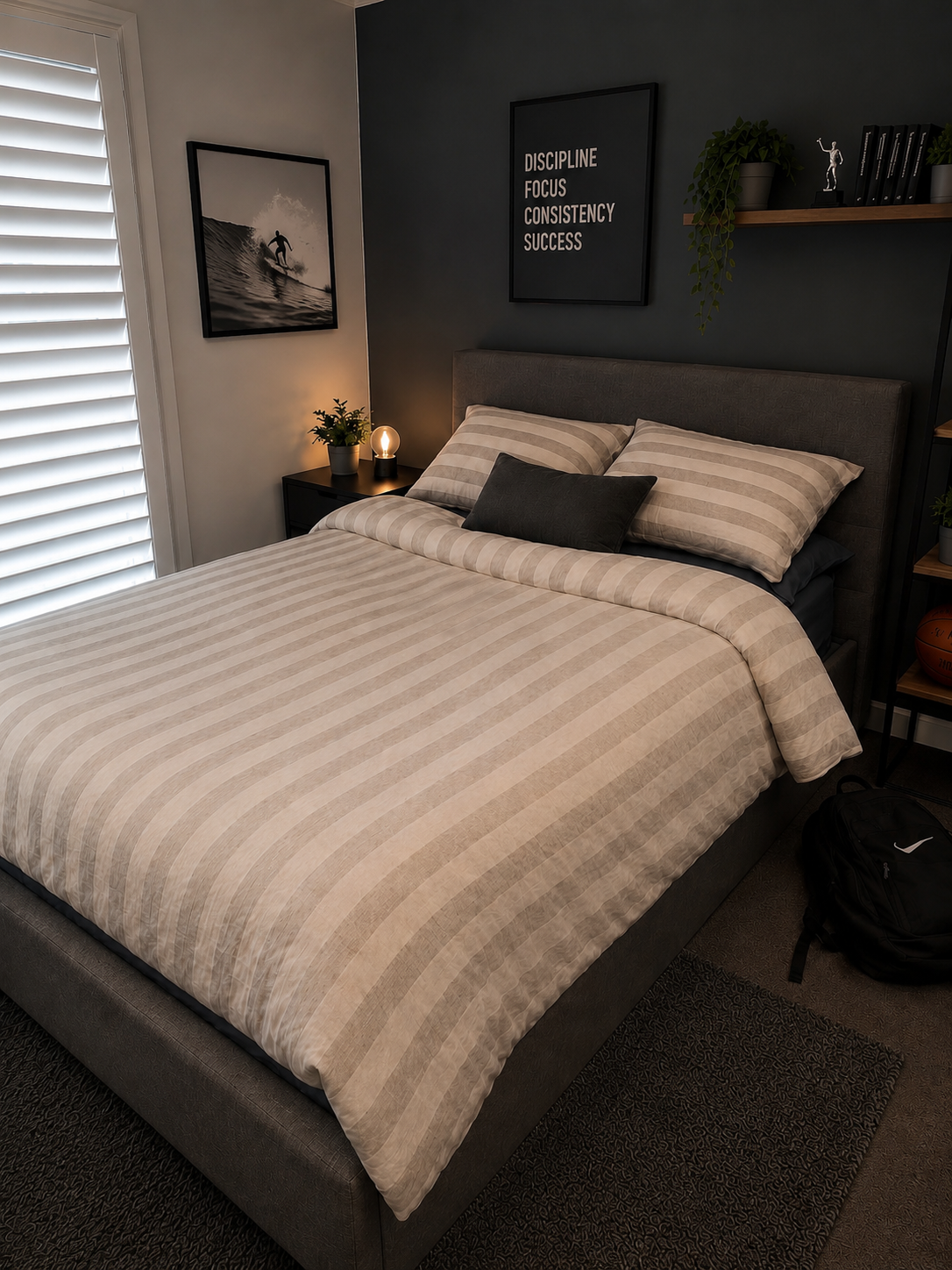 Linen Duvet Cover Set - Melody