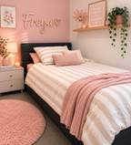 Linen Duvet Cover Set - Melody