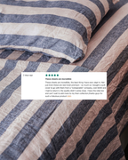Linen Flat Sheet in Talulah