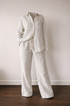 Night to Day Linen Long Sleeve Set