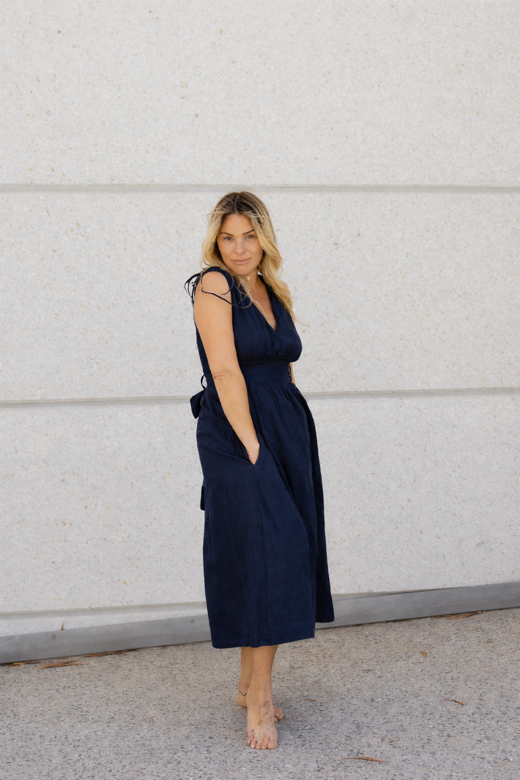 Freya Linen Dress Simple Linen Freya Linen Dress Simple Linen
