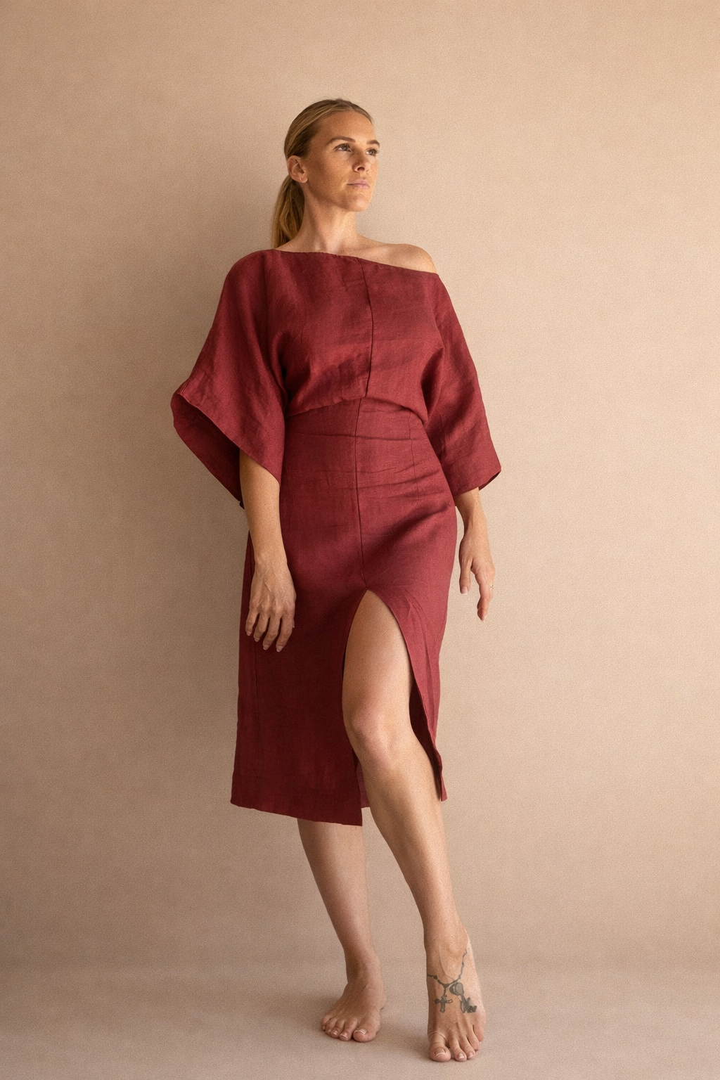 Aurora Linen Dress