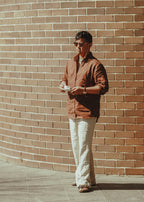 Oversized Linen Shirt