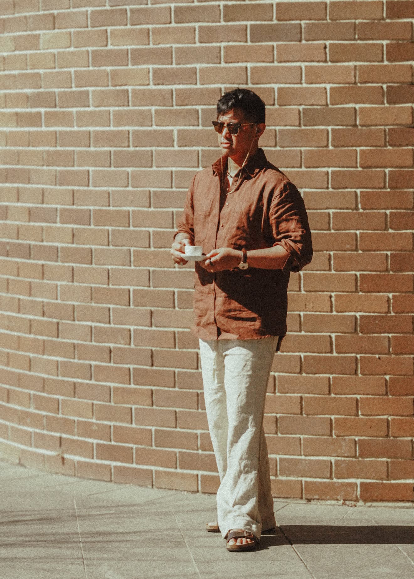 Oversized Linen Shirt