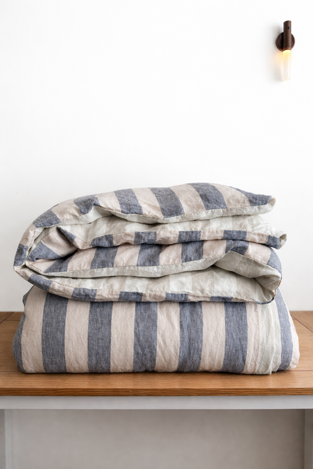 Linen Duvet Cover Set - Melody