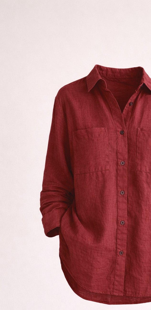 Oversized Linen Shirt