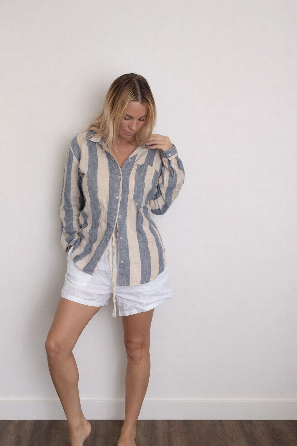 Oversized Linen Shirt