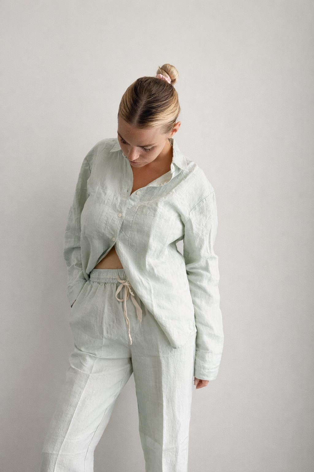 Oversized Linen Shirt