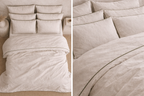 The Normandy Collection - Linen Piped Duvet Covers