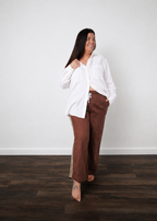 Oversized Linen Shirt