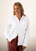 Oversized Linen Shirt