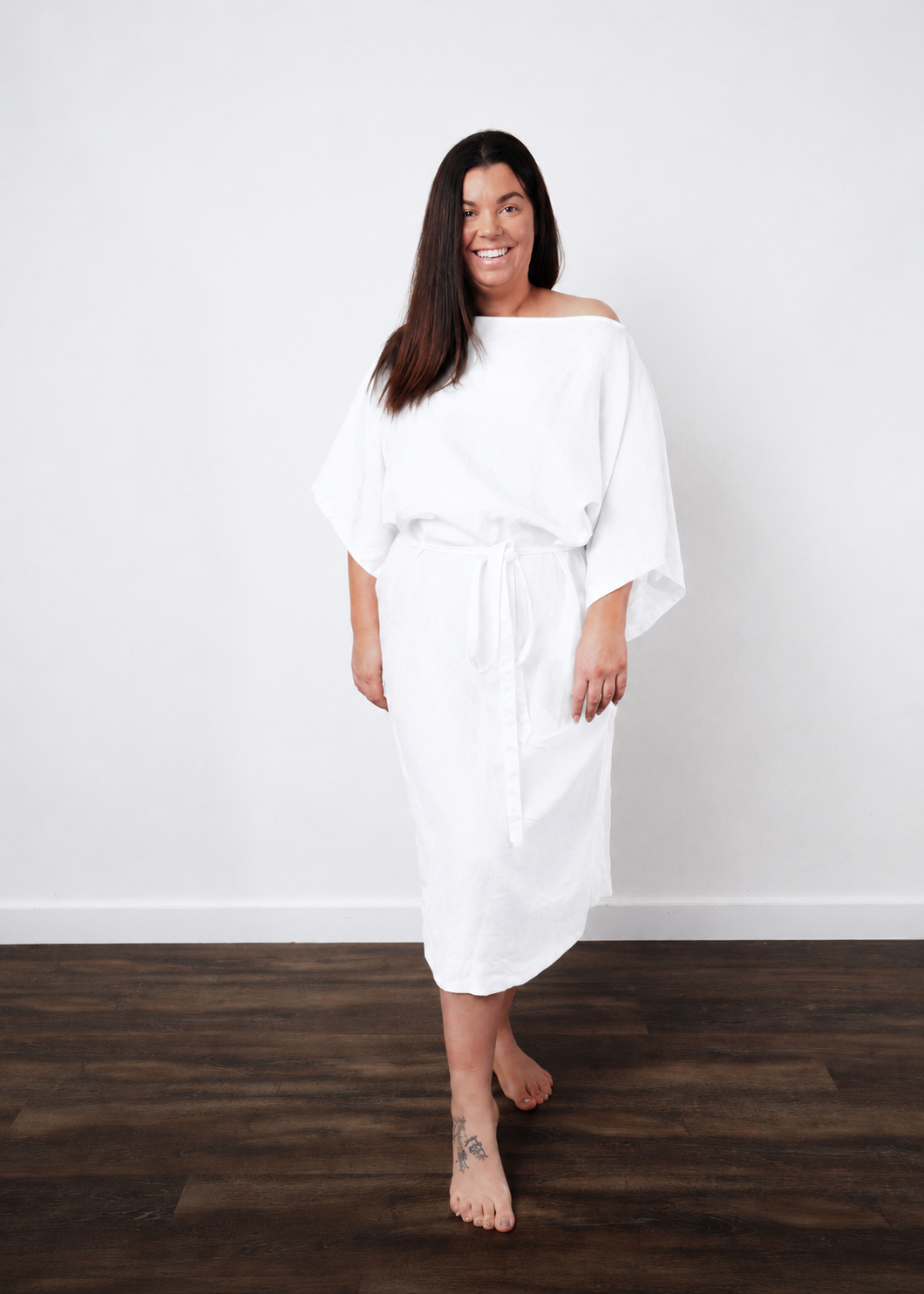Aurora Linen Dress