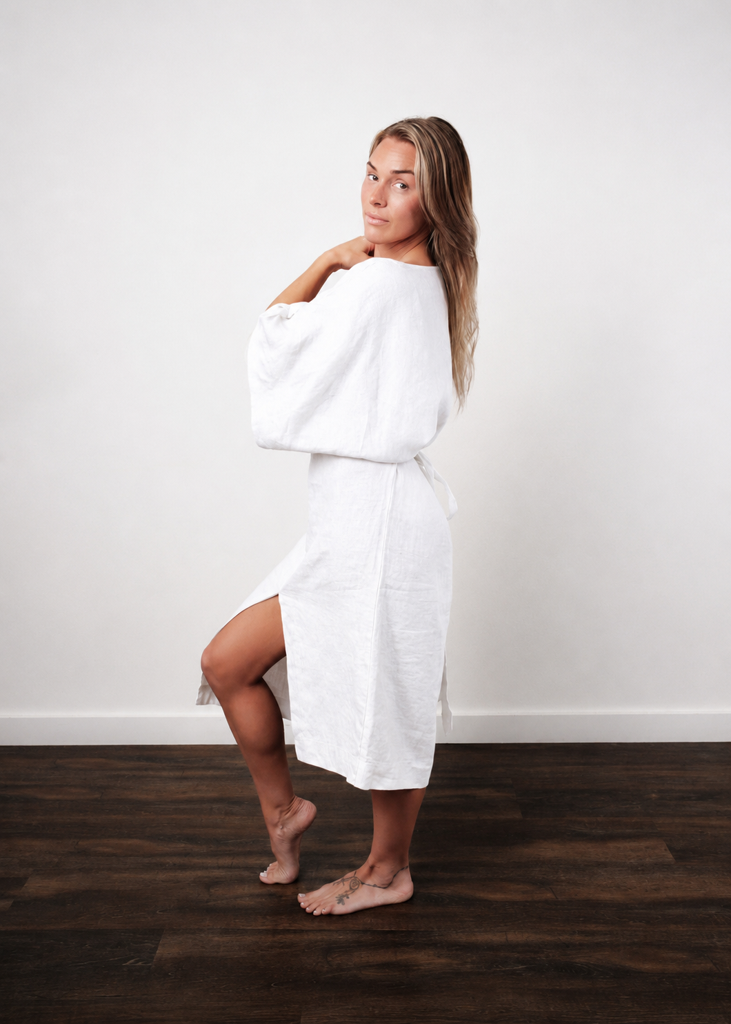 Aurora Linen Dress