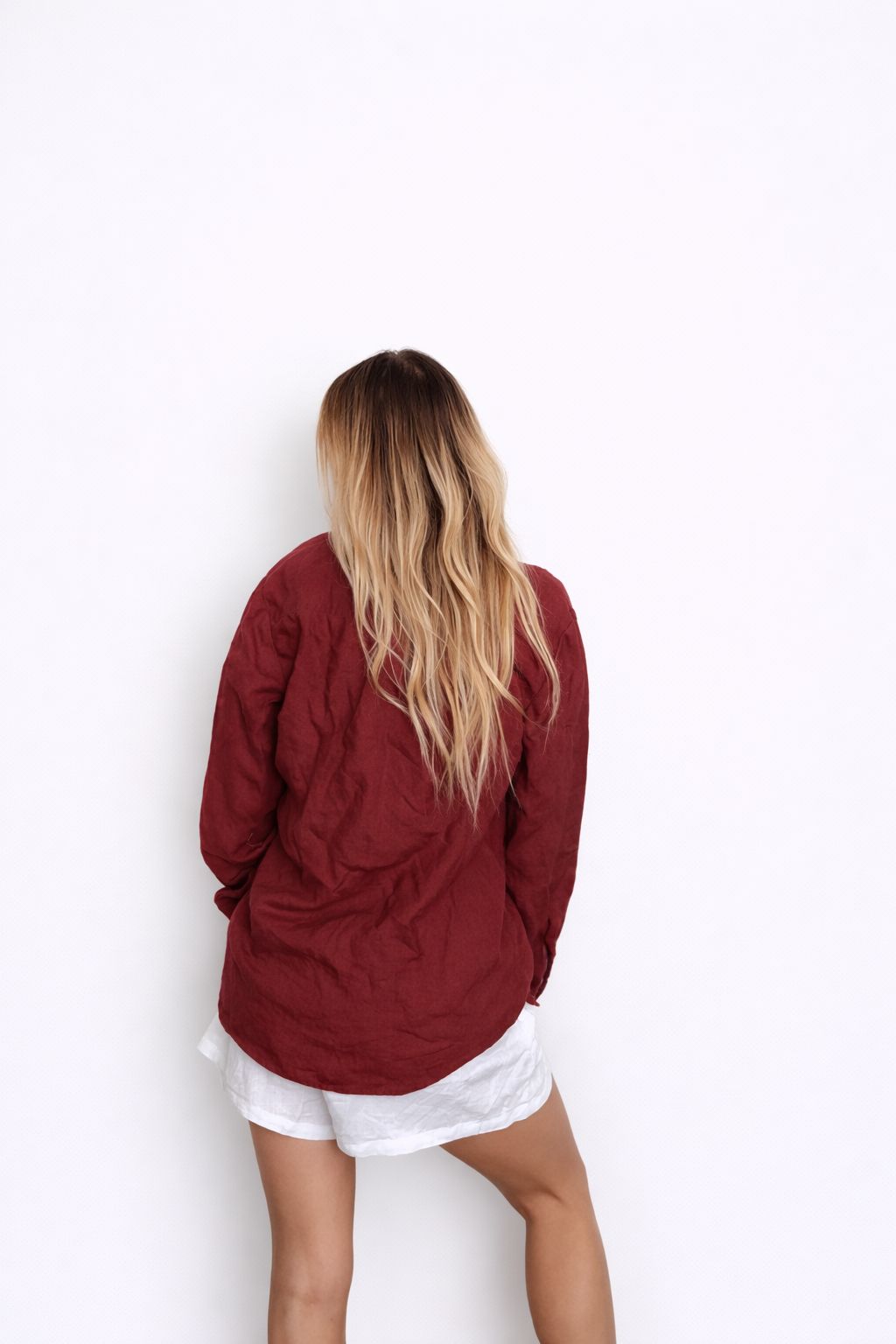 Oversized Linen Shirt