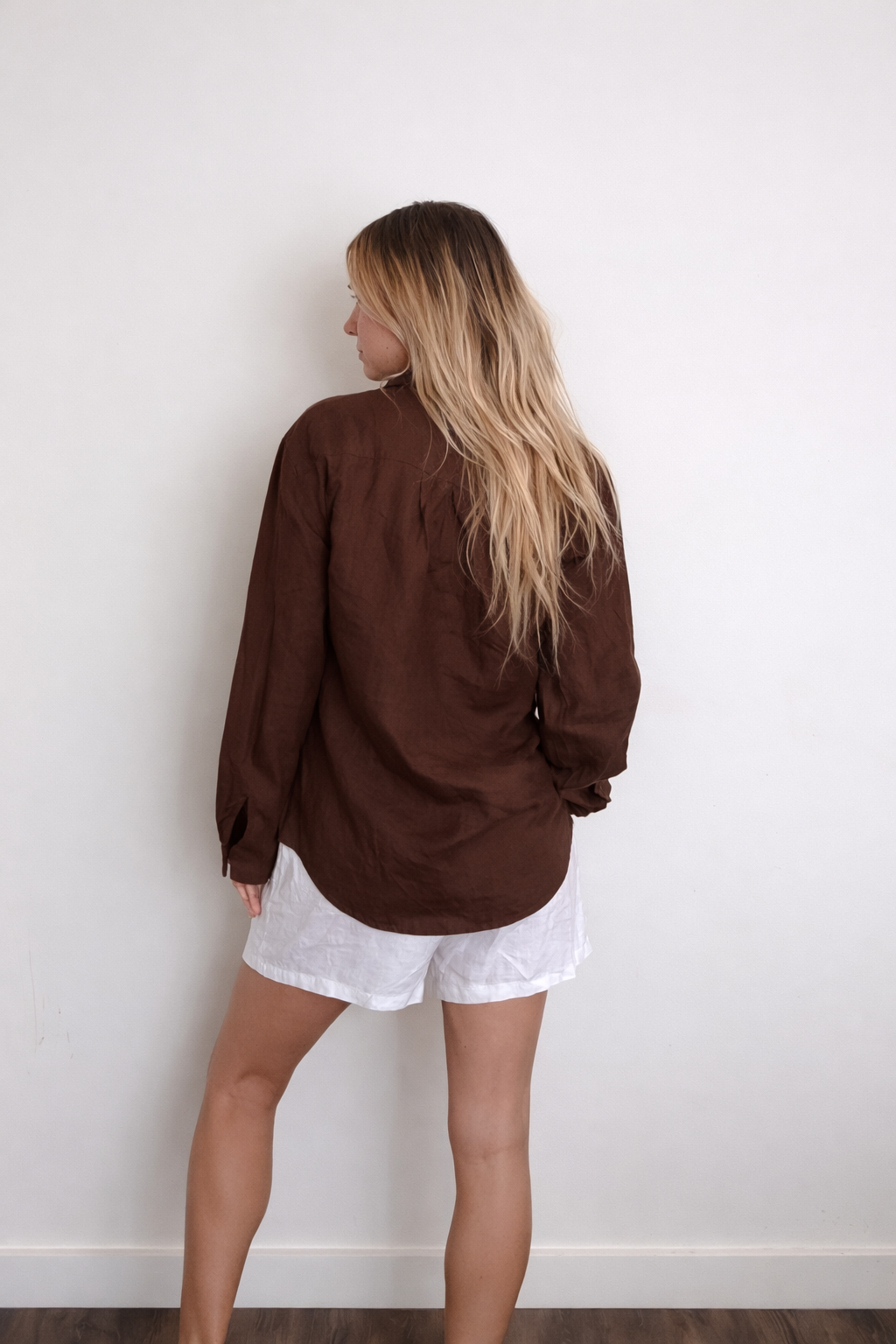 Oversized Linen Shirt