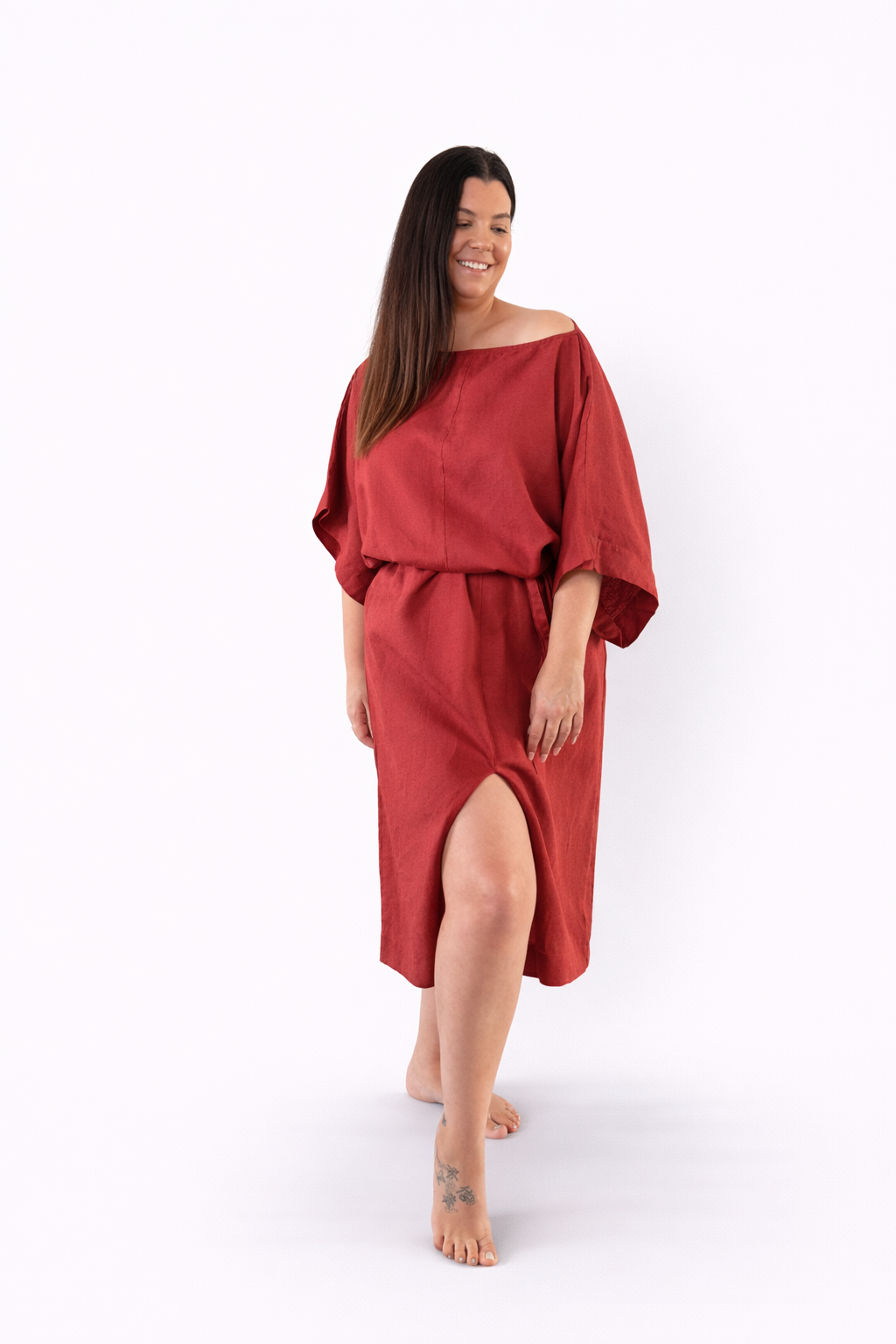 Aurora Linen Dress