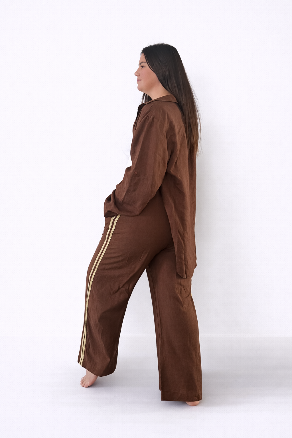 Oversized Linen Shirt