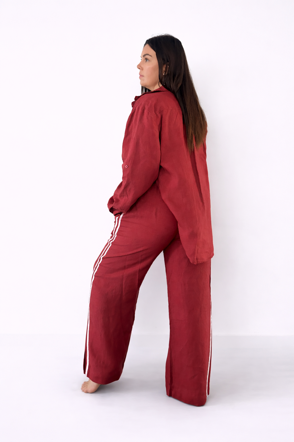 Oversized Linen Shirt