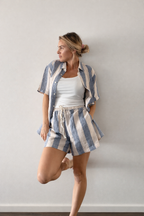 Linen Short Sleeve Set