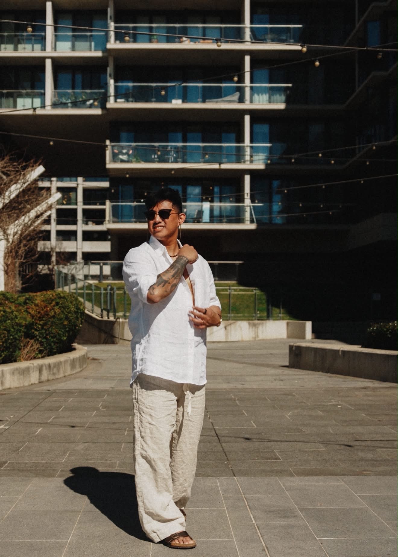 Oversized Linen Shirt