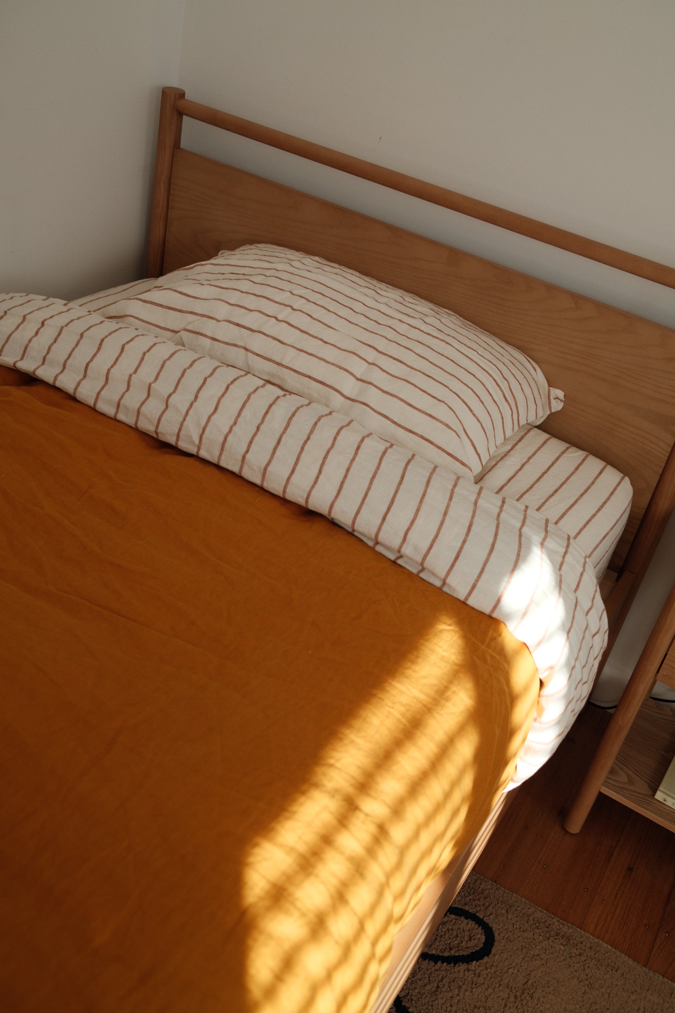 Chestnut Stripe Children's Sheet Set