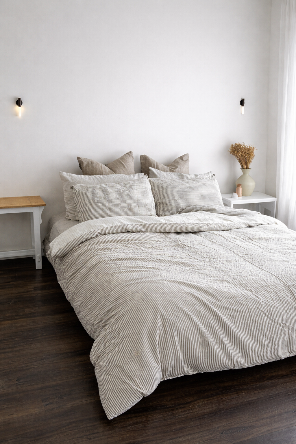 Linen Duvet Cover Set - Alivia