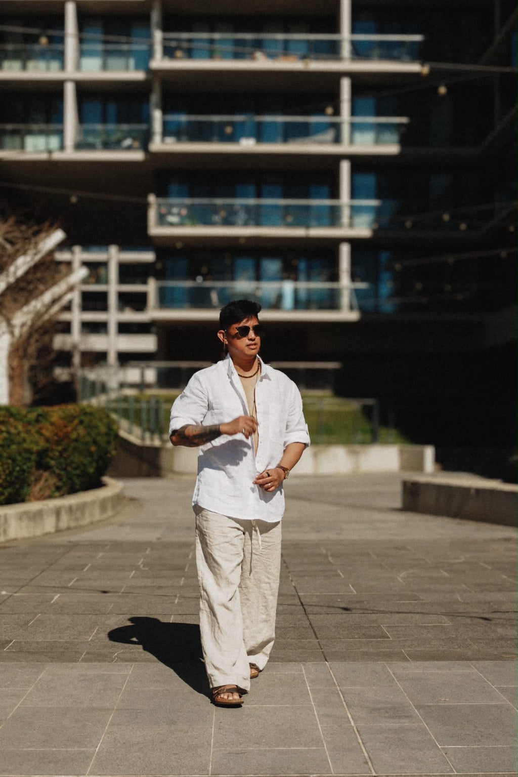 Oversized Linen Shirt