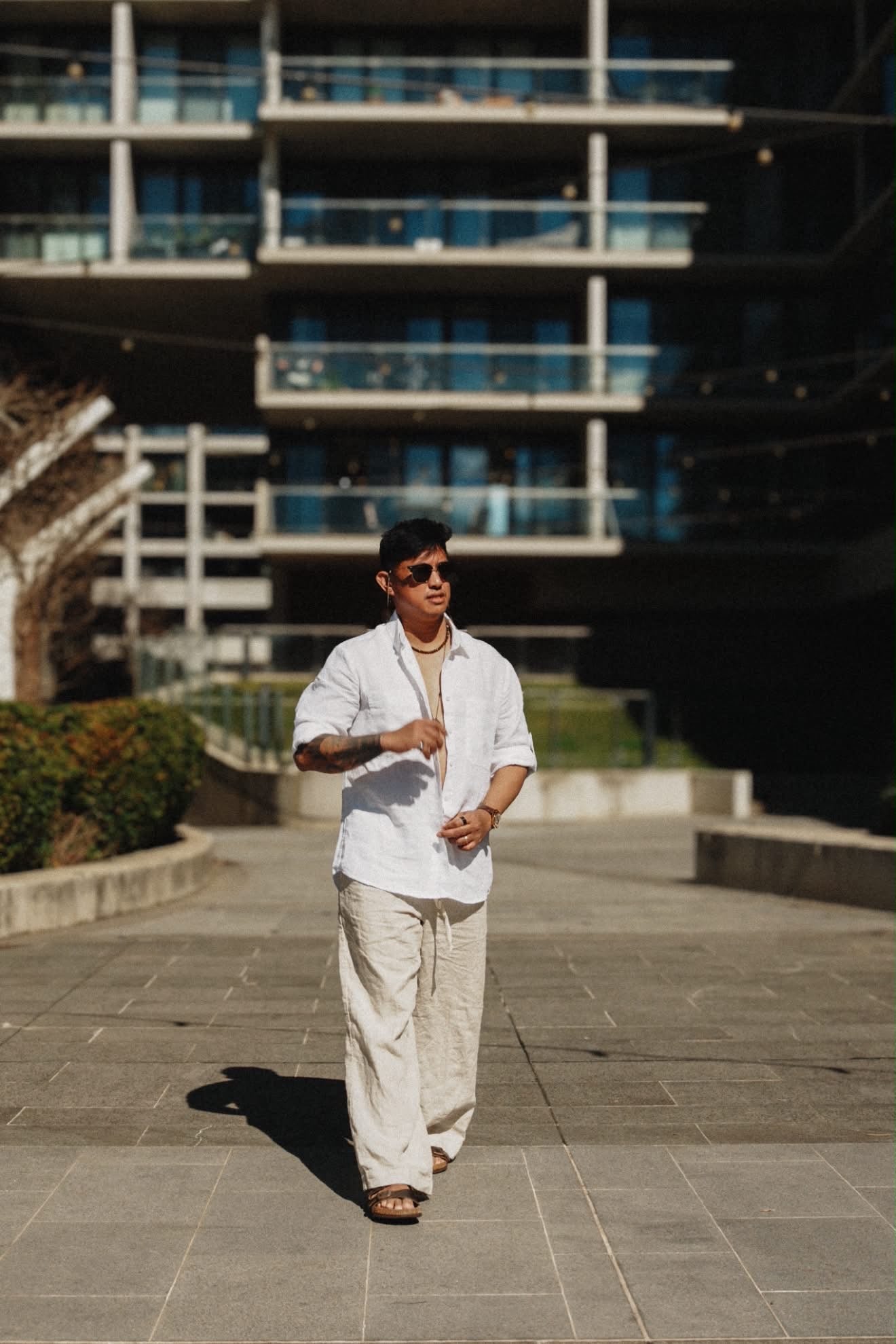 Oversized Linen Shirt