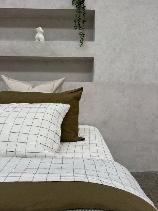 Windowpane Sheet Set
