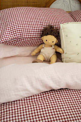 Linen Duvet Cover Set - Margot