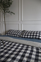 Linen Pillowcases in Cloudberry