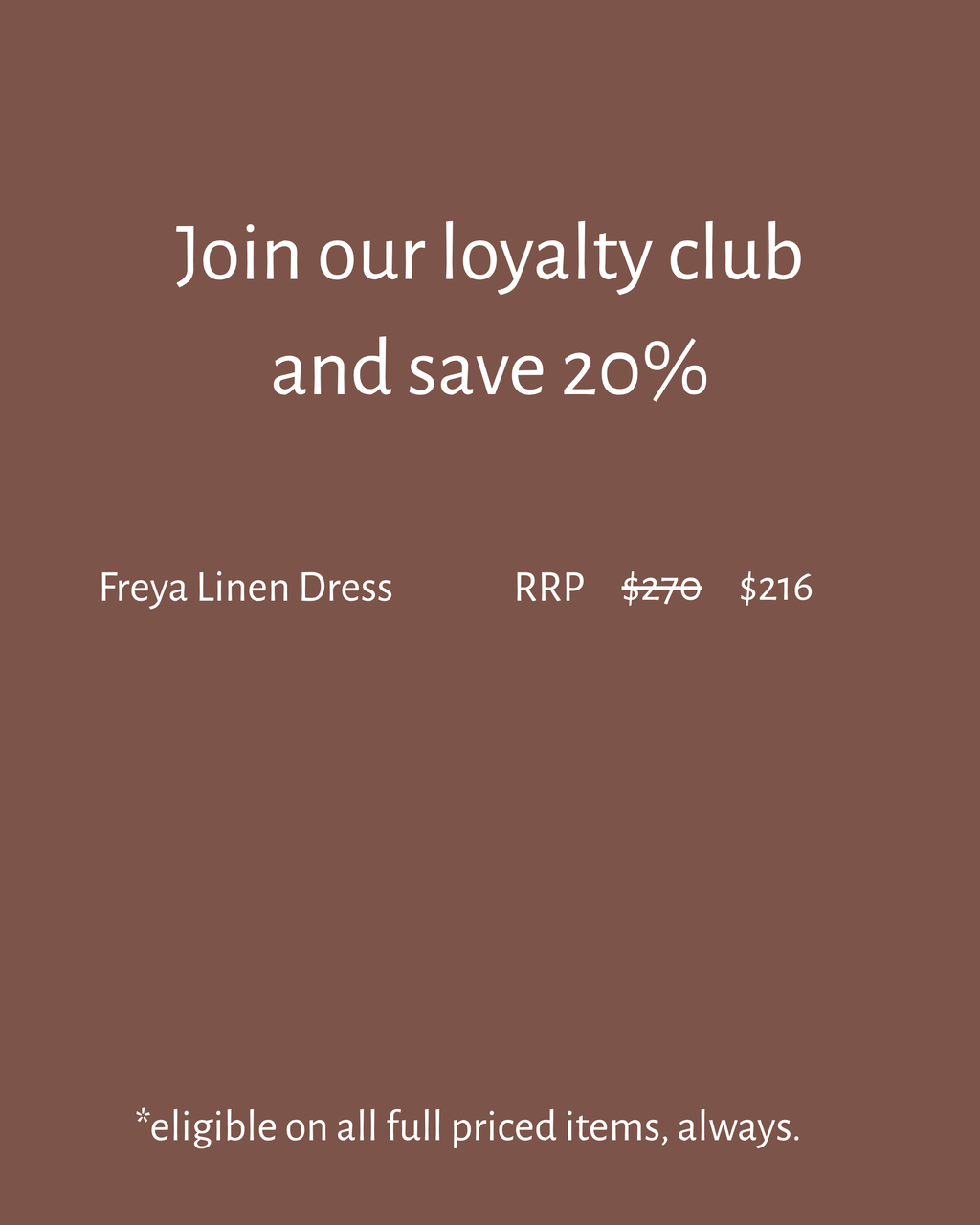 Freya Linen Dress