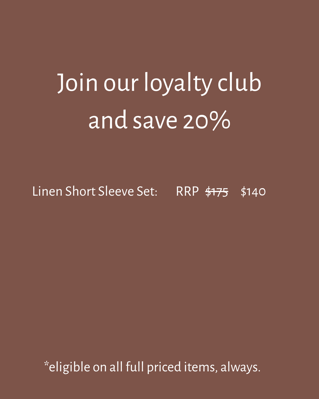 Linen Short Sleeve Set