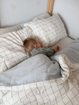 Linen Duvet Cover Set - Alice