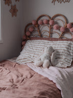 Linen Pillowcases in Fairy Floss Pink
