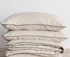The Normandy Collection - Linen Piped Duvet Covers