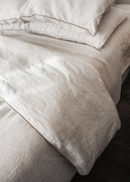 The Normandy Collection - Linen Piped Duvet Covers