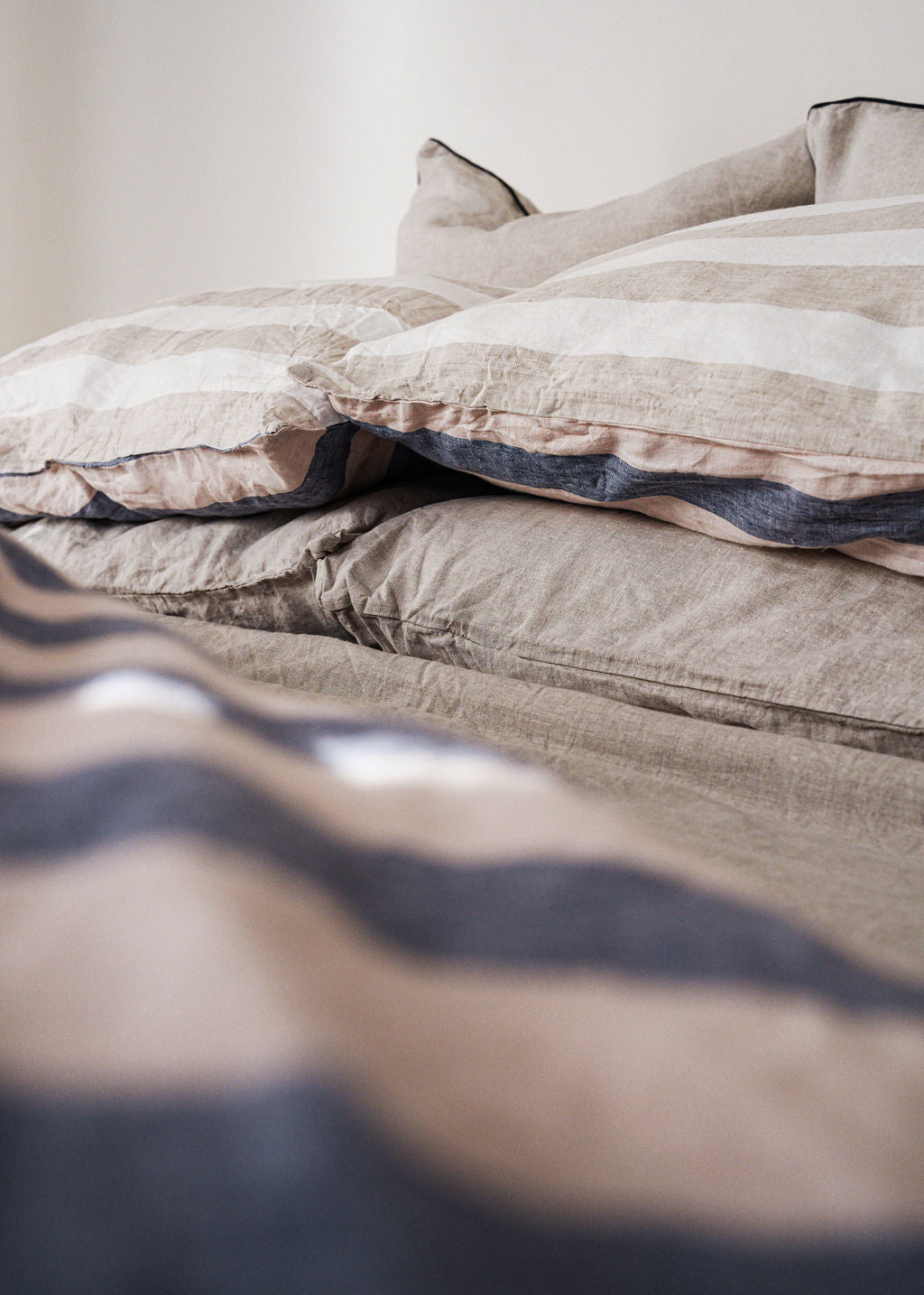 Linen Duvet Cover Set - Melody