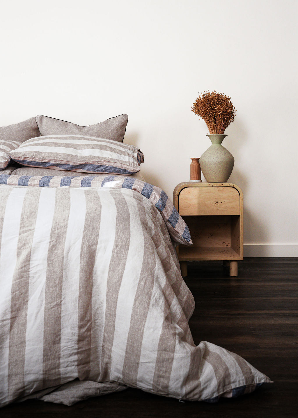 Linen Duvet Cover Set - Melody