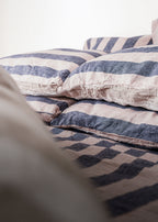 Linen Fitted Sheet in Talulah