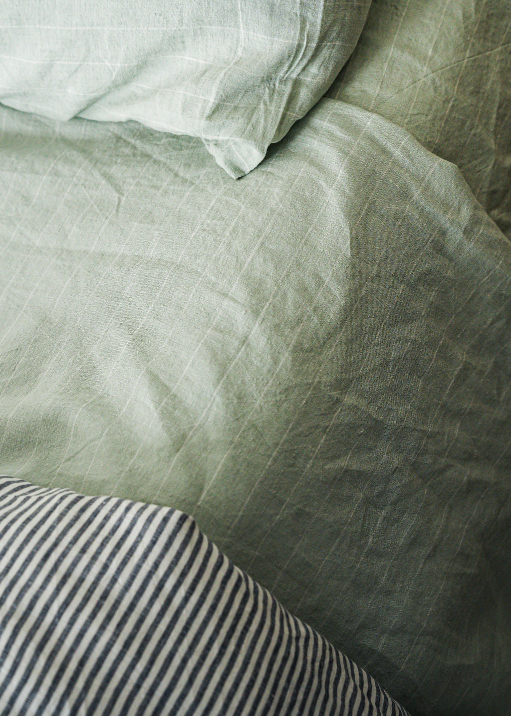 Linen Flat Sheet in Esme