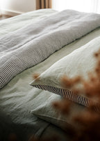 Linen Fitted Sheet in Esme