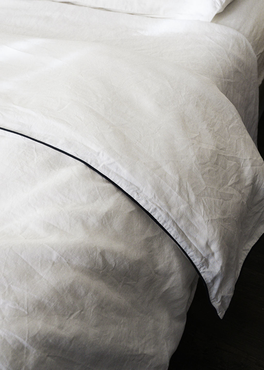The Normandy Collection - Linen Piped Duvet Covers