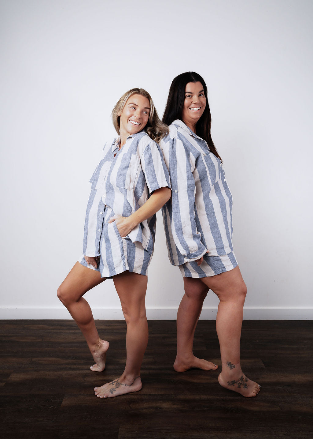 Linen Short Sleeve Set