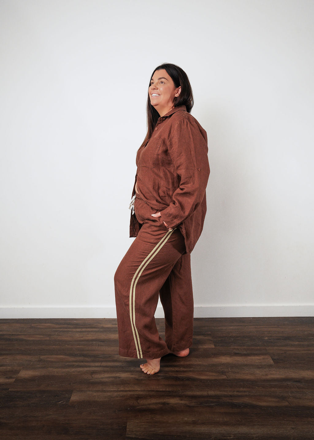 Oversized Linen Shirt