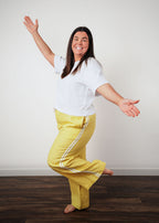 Daize Linen Racer Pant